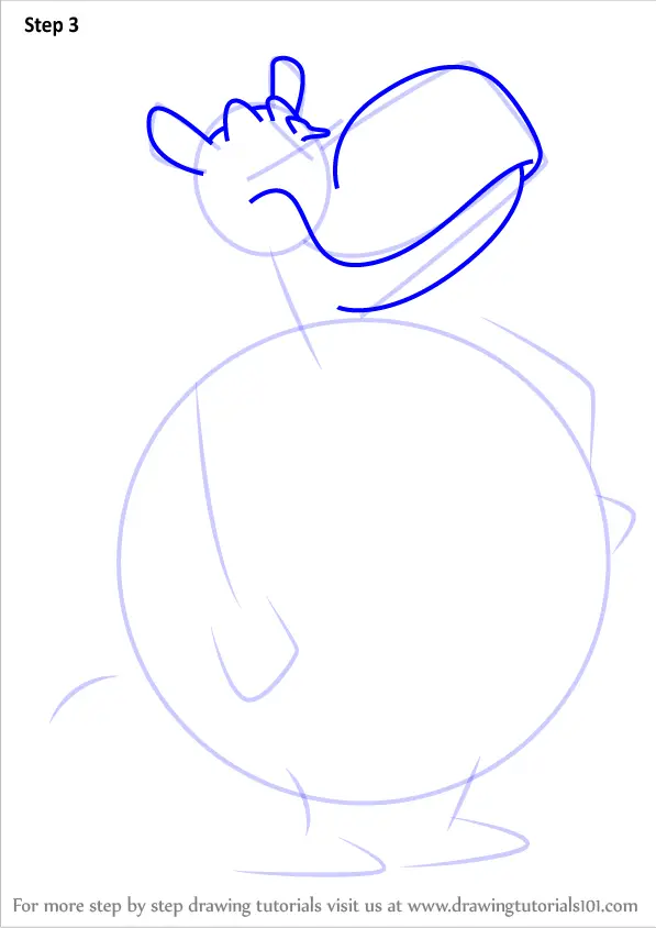 How To Draw Flavio Hippo From Animaniacs Printable St - vrogue.co