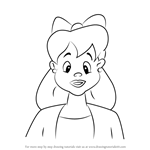 How to Draw Mary Hartless from Animaniacs