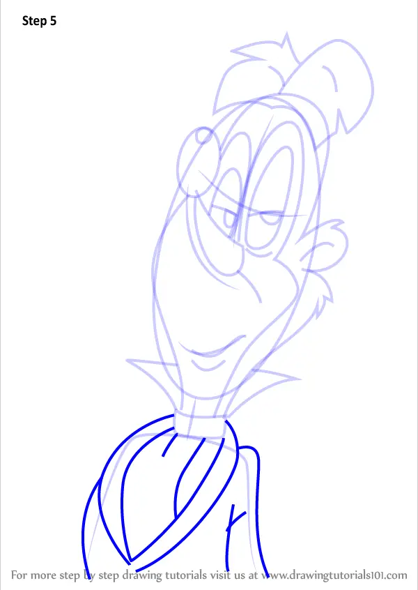 Learn How to Draw Mr. Flaxseed from Animaniacs (Animaniacs) Step by