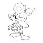 How to Draw Shirley the Loon from Animaniacs