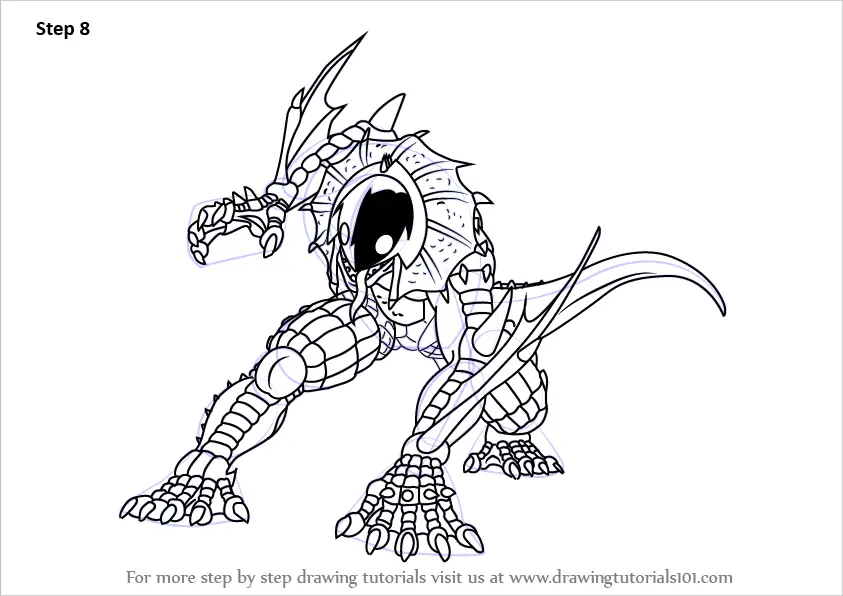 Learn How to Draw Preyas from Bakugan Battle Brawlers (Bakugan Battle ...