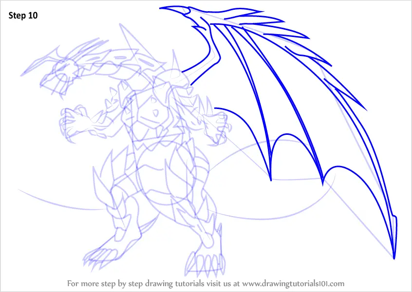 How to Draw Viper Helios from Bakugan Battle Brawlers. 