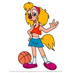 How to Draw LINDA from Basket Fever