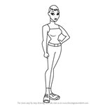 How to Draw Maxine Gibson from Batman Beyond