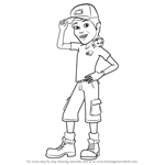 How to Draw Jenny Dobbs from Bob the Builder 2015