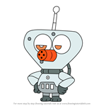 How to Draw Robot from Boy Girl Dog Cat Mouse Cheese