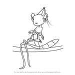 How to Draw Margo from Brandy & Mr. Whiskers