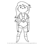 How to Draw Beth Tezuka from Bravest Warriors