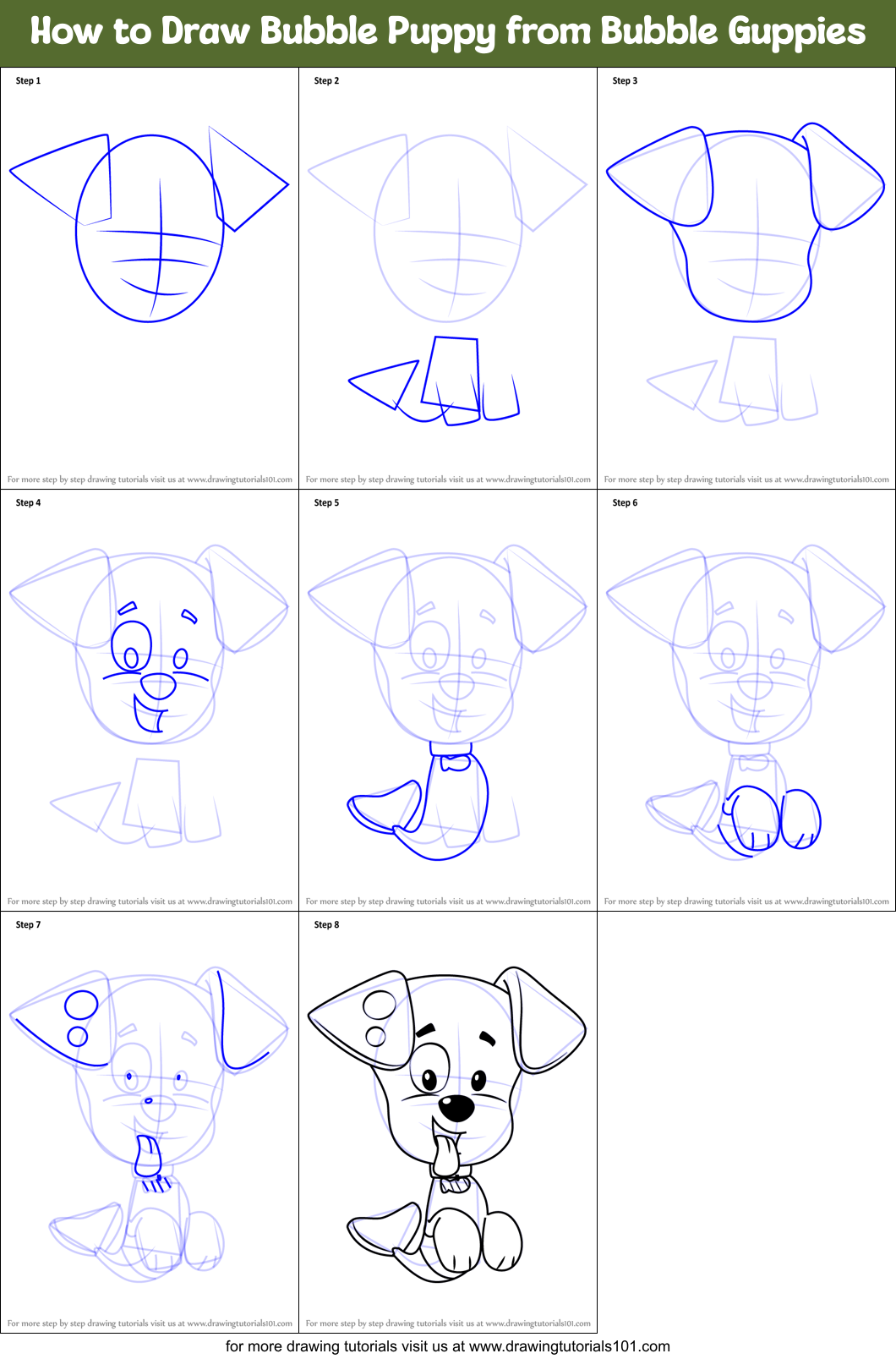 how-to-draw-bubble-puppy-from-bubble-guppies-printable-step-by-step