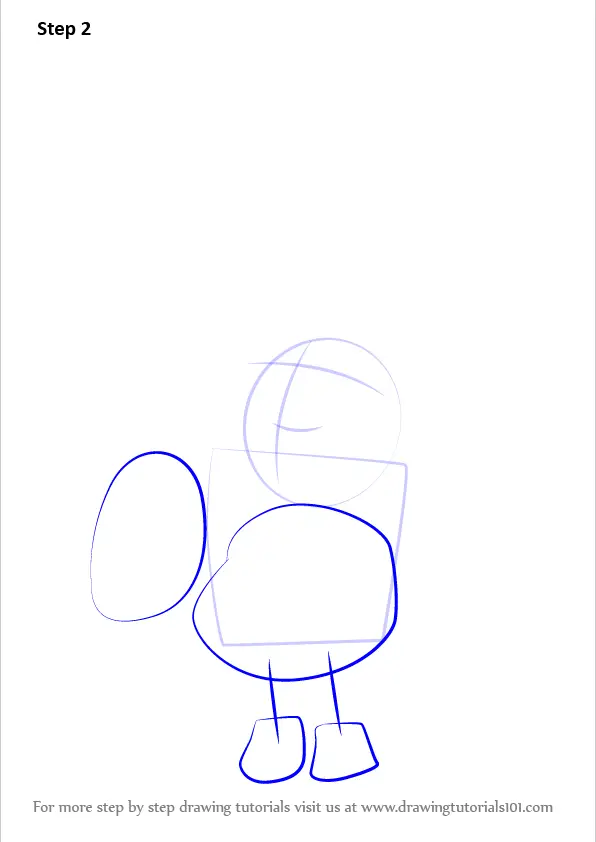 Step by Step How to Draw Skip from Bubble Guppies