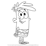 How to Draw Mikey Munroe from Bunsen Is a Beast