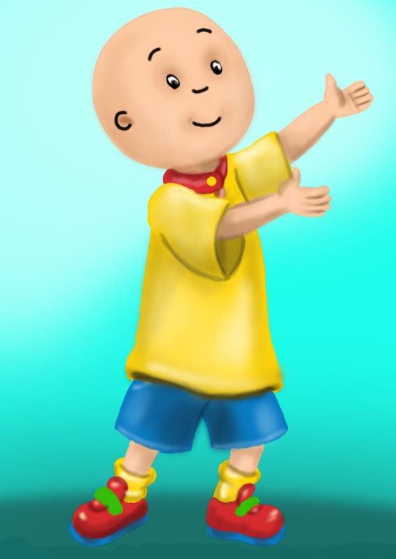 Learn How to Draw Caillou (Caillou) Step by Step Drawing Tutorials