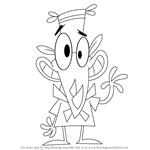 How to Draw Clam from Camp Lazlo