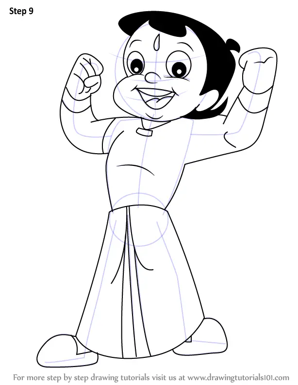 Chota Bheem For Kids Colour Drawing  colours drawing Simple Drawing HD  wallpaper  Pxfuel