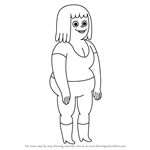 How to Draw Mary Wendell from Clarence