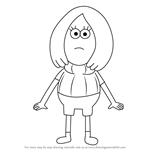How to Draw Mavis from Clarence