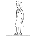 How to Draw Professor Wiseman from Curious George