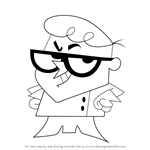 How to Draw Dexter from Dexter's Laboratory