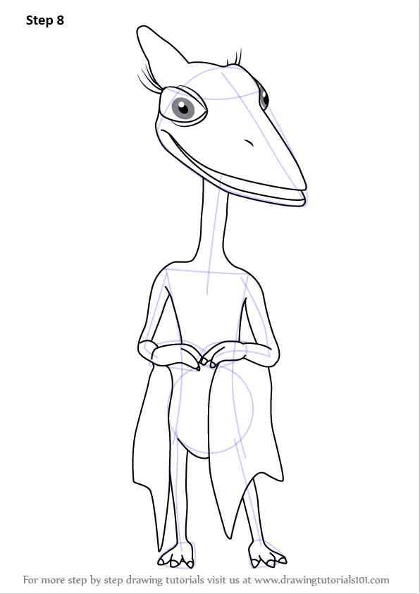 mr pteranodon coloring page ideas dinosaur train