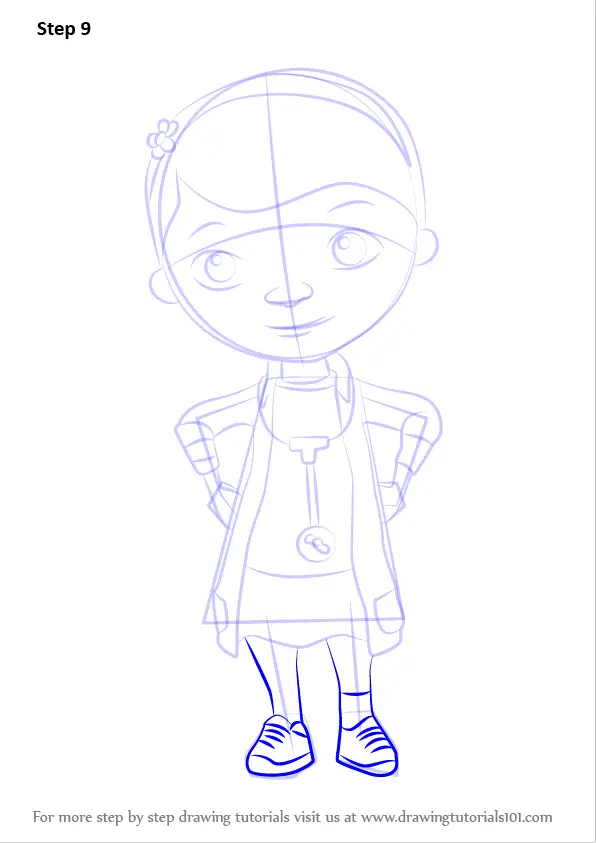 Learn How to Draw Doc from Doc McStuffins (Doc McStuffins) Step by Step ...