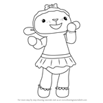 How to Draw Lambie from Doc McStuffins