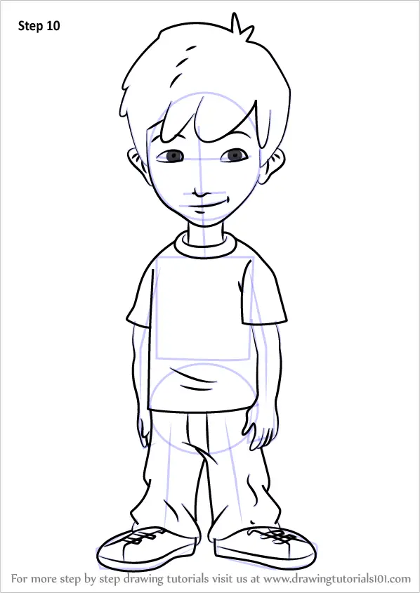 Learn How to Draw Enrique from Dragon Tales Dragon Tales Step by Step 