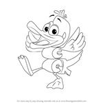 How to Draw Duck from WordWorld