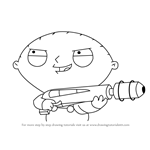 How to Draw Evil Stewie from Family Guy