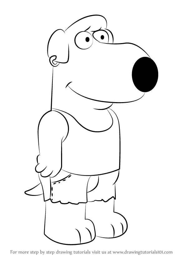 Learn How to Draw Jasper from Family Guy (Family Guy) Step by Step :  Drawing Tutorials