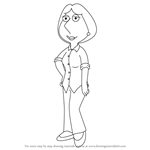 How to Draw Lois Griffin from Family Guy