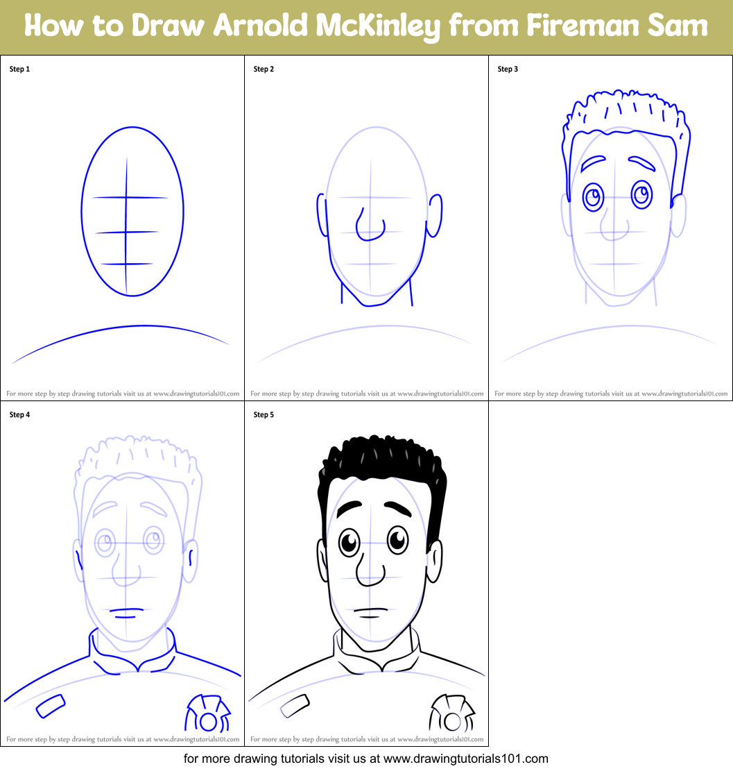 arnold mckinley coloring page high quality fireman sam