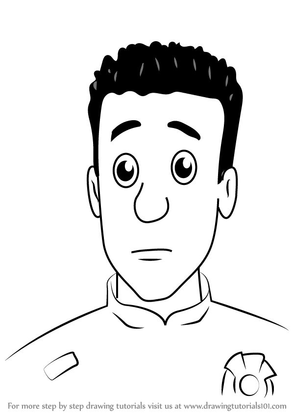 coloring pages of arnold mckinley fireman sam