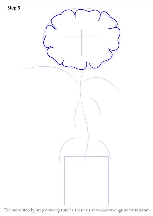 Learn How to Draw Little Weed from Flower Pot Men (Flower ...