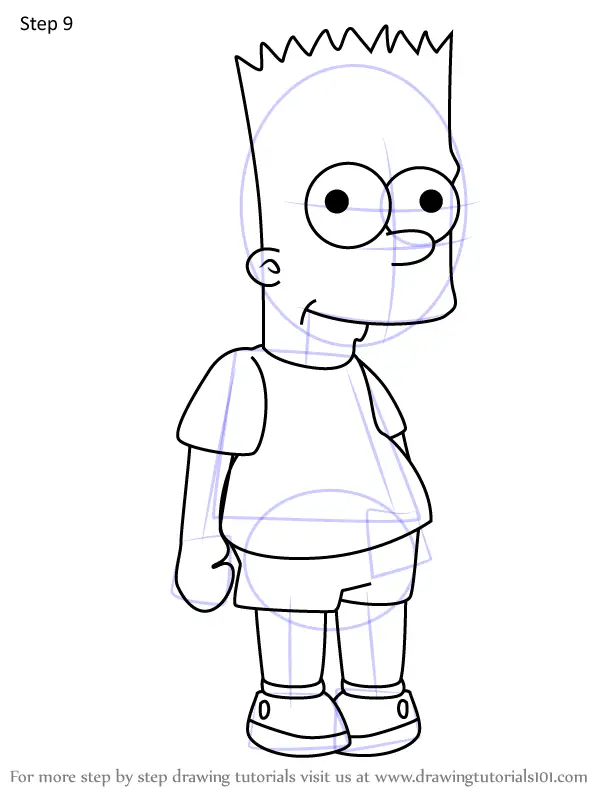 Learn How to Draw Bart Simpson from Futurama (Futurama) Step by Step ...