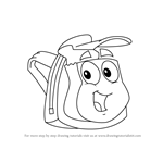How to Draw Rescue Pack from Go, Diego, Go!