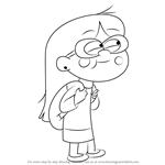 How to Draw Candy Chiu from Gravity Falls