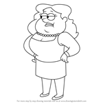 How to Draw Sassica from Gravity Falls