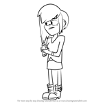 How to Draw Tambry from Gravity Falls
