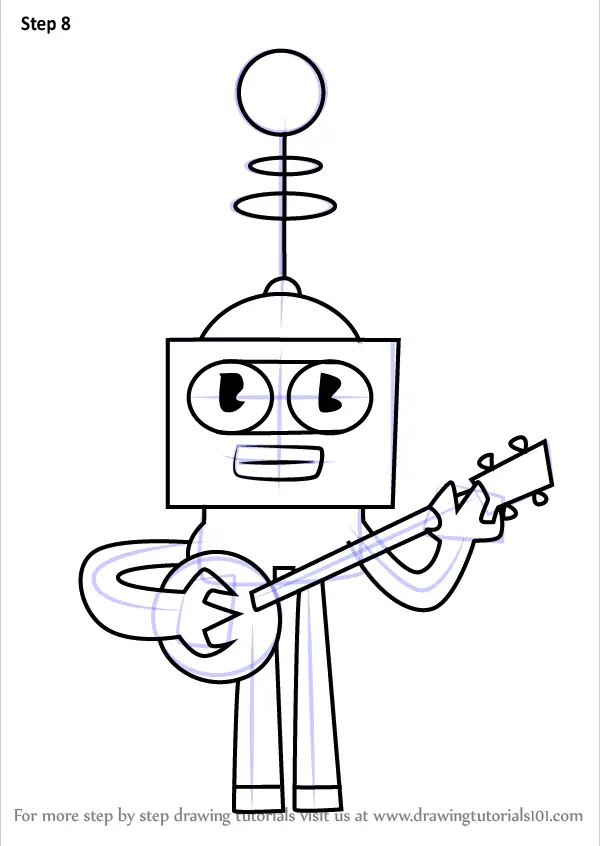 Learn How to Draw Randy Red from Grojband (Grojband) Step by Step ...