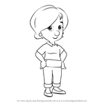 How to Draw Kelly from Handy Manny