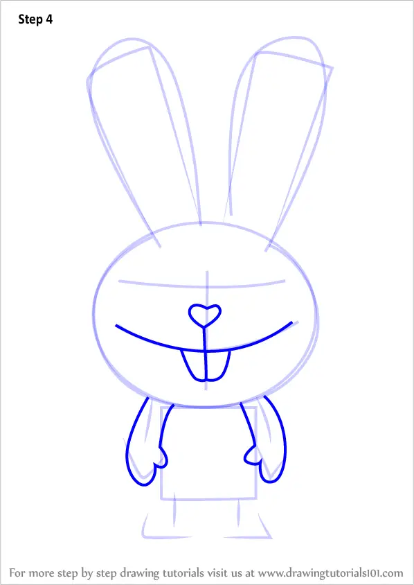 Learn How to Draw Cuddles from Happy Tree Friends (Happy Tree Friends
