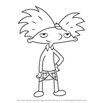 How to Draw Arnold Shortman from Hey Arnold!