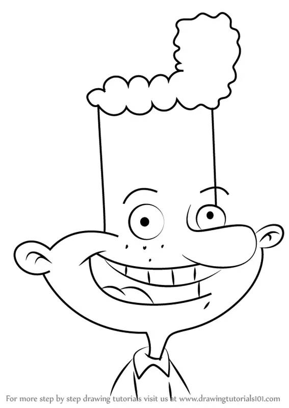14. How to Draw Eugene Horowitz from Hey Arnold! 