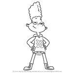 How to Draw Gerald Johanssen from Hey Arnold!