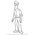 How to Draw Grandma Gertrude from Hey Arnold! printable step by step ...