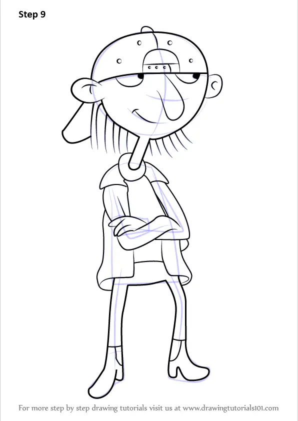 9. 0. How to Draw Sid from Hey Arnold! 