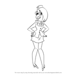 How to Draw Rosemary from Hong Kong Phooey