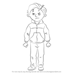 How to Draw Rude Ralph from Horrid Henry