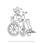 How to Draw Wheelie Walter from Horrid Henry