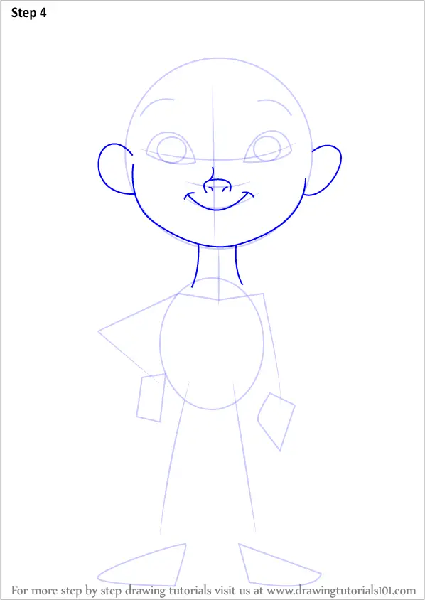 Learn How to Draw Izzy from Jake and the Never Land Pirates (Jake and ...